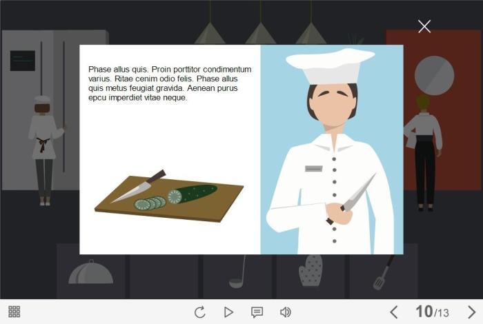 Dragging Kitchenware — Storyline 3 Template-53897