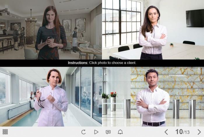 Grid Characters — Adobe Captivate Template