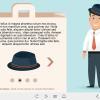 Vector Male Character Holding Phone — eLearning Adobe Captivate Templates