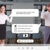 Cutout Business People — Lectora Inspire Template