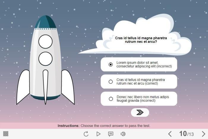 Rocket Image — Download Lectora Inspire Templates