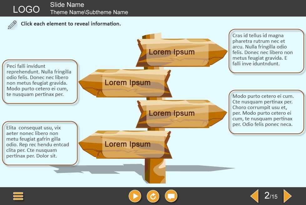 Wooden Signpost — Captivate Template-54276 Wooden Signpost — Captivate Template-54276