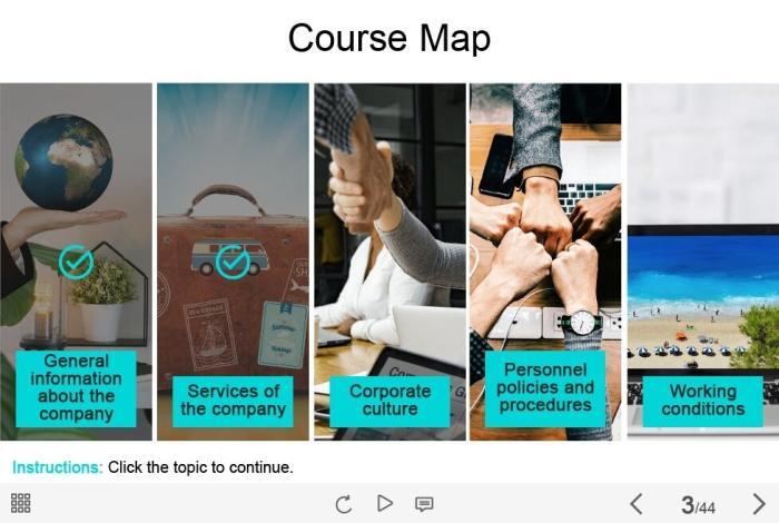 Travel Industry Welcome Course Starter Template — Adobe Captivate-54011