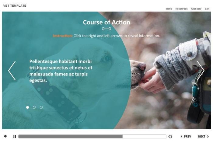 Zoology / Veterinary Course Starter Template — Articulate Storyline-54569