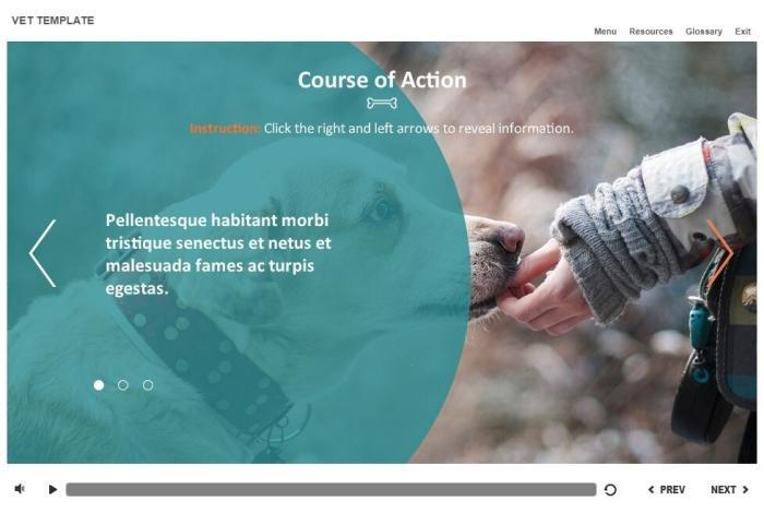 Zoology / Veterinary Course Starter Template — Articulate Storyline-54570