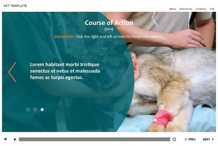 Zoology / Veterinary Course Starter Template — Articulate Storyline-54573