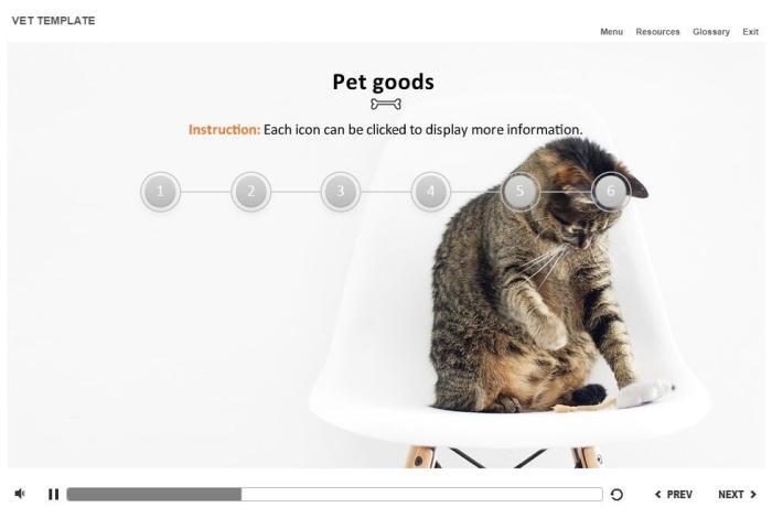 Zoology / Veterinary Course Starter Template — Articulate Storyline-54594
