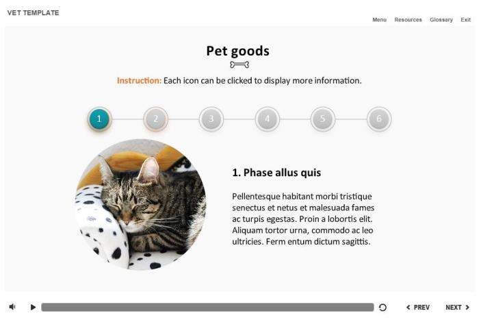 Zoology / Veterinary Course Starter Template — Articulate Storyline-54596
