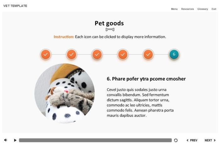 Zoology / Veterinary Course Starter Template — Articulate Storyline-54600