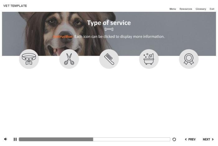 Zoology / Veterinary Course Starter Template — Articulate Storyline-54599