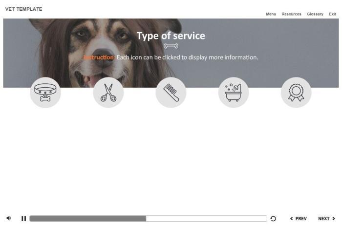 Zoology / Veterinary Course Starter Template — Articulate Storyline-54599