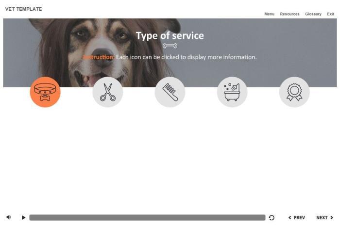 Zoology / Veterinary Course Starter Template — Articulate Storyline-54601