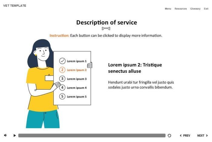 Zoology / Veterinary Course Starter Template — Articulate Storyline-54612