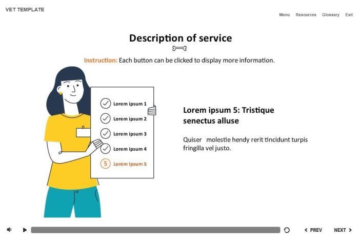 Zoology / Veterinary Course Starter Template — Articulate Storyline-54613