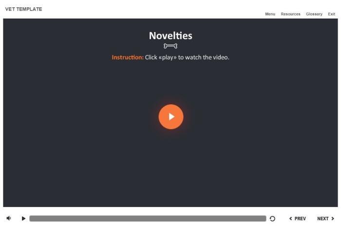 Zoology / Veterinary Course Starter Template — Articulate Storyline-54614