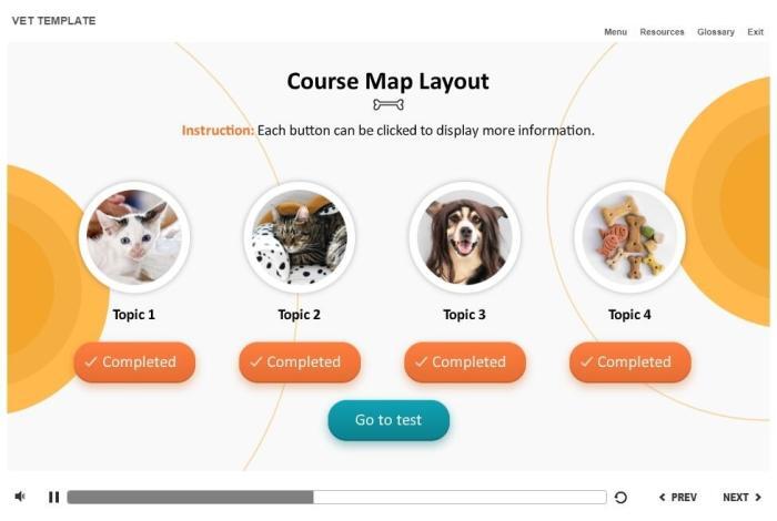 Zoology / Veterinary Course Starter Template — Articulate Storyline-54638