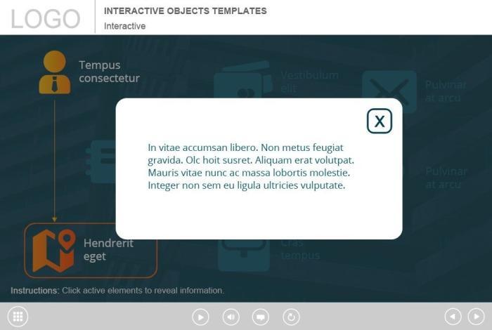 Clicking on Active Item — Captivate Template-54796