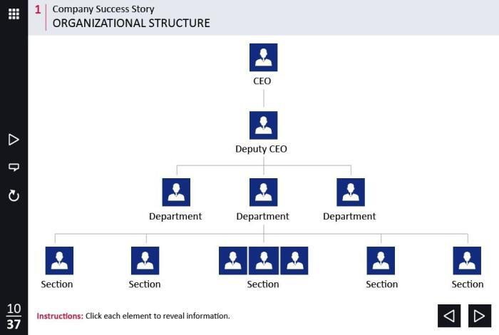 Classic Organizational Structure — Captivate Template-0