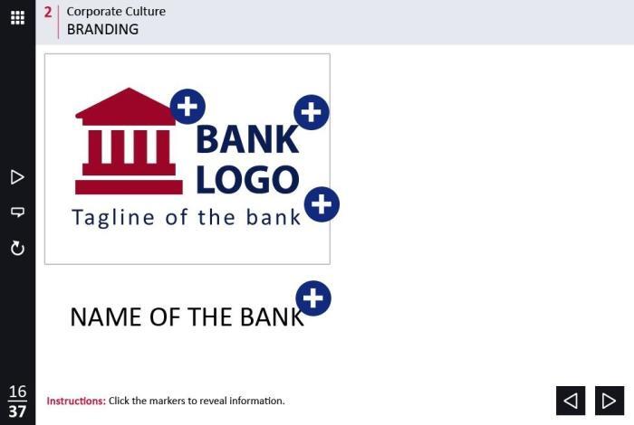 Banking / Financial Industry Welcome Course Starter Template — Adobe Captivate-54384