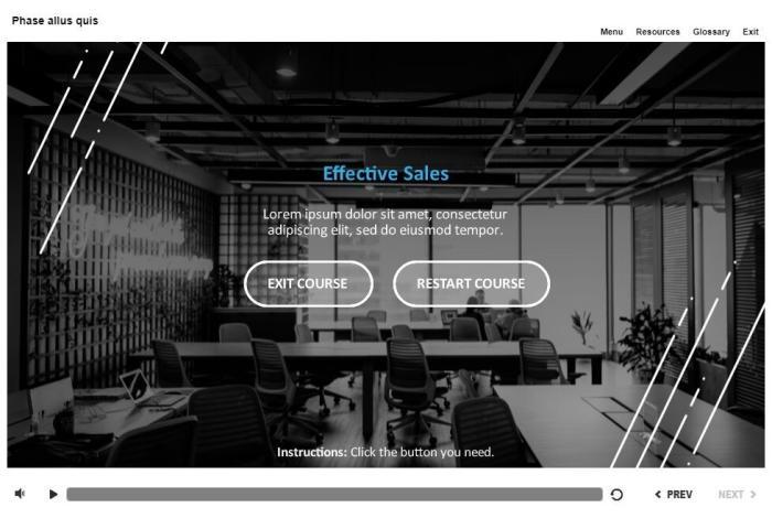 Effective Sales Management Course Starter Template — Articulate Storyline-55008