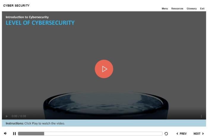 Cybersecurity Course Starter Template — Articulate Storyline-55285