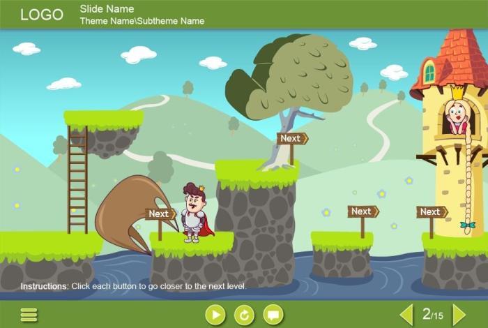 Adventure Quiz — Captivate Template-55471