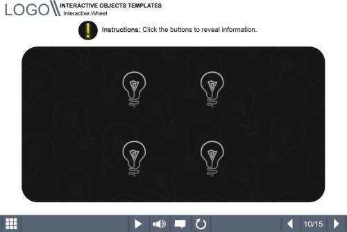 Clickable Light Bulbs — Captivate Template-0