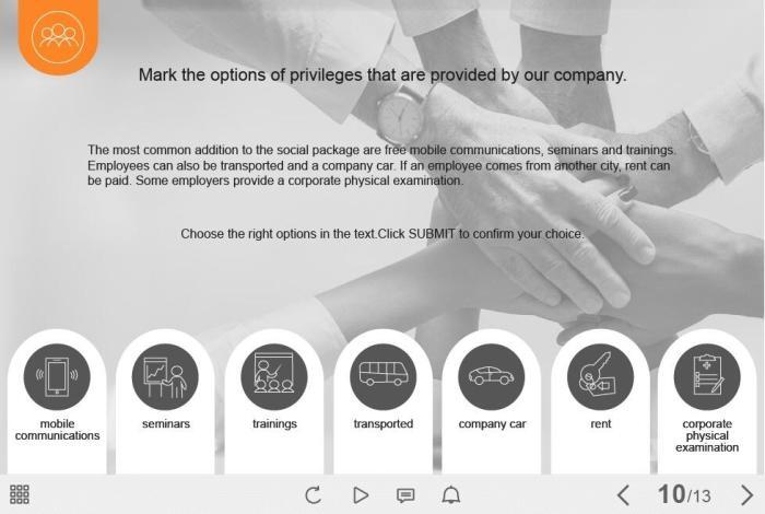 Iconic Multiple Choice Quiz — Captivate Template-0