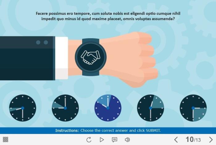 Time Management Quiz — Captivate Template-55568
