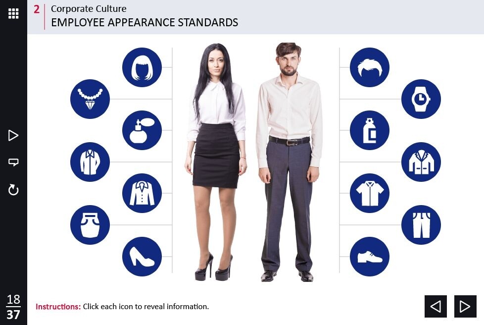 Employee Appearance Standards — Captivate Template-0