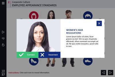Employee Appearance Standards — Captivate Template-54515