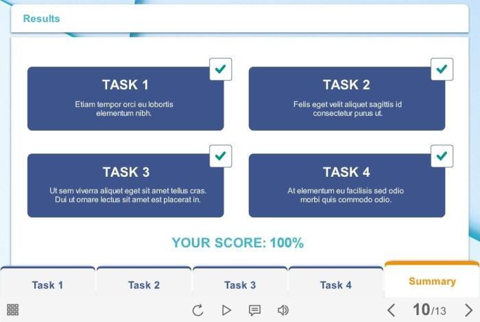 Quiz Tabs — Storyline 3 Template-55684