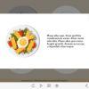 Plates with Foods — Captivate Template-55609