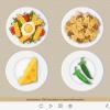 Plates with Foods — Captivate Template-55611