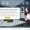 Cutout Businesswoman Quiz — Captivate Template-55655