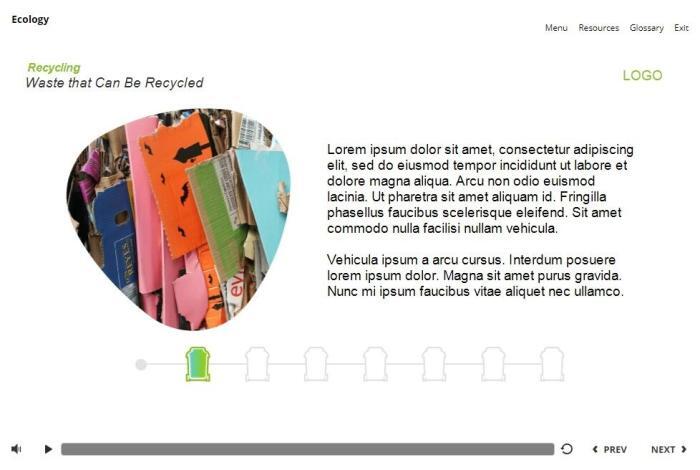Recyclable Waste Slider — Storyline 3 Template-56014