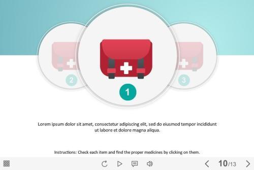 First Aid Kit Quiz — Storyline Template-56119