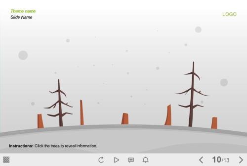 Click the Tree Stumps — Storyline Template-0