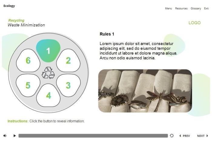 Ecology Course Starter Template — Articulate Storyline 3 / 360-55847