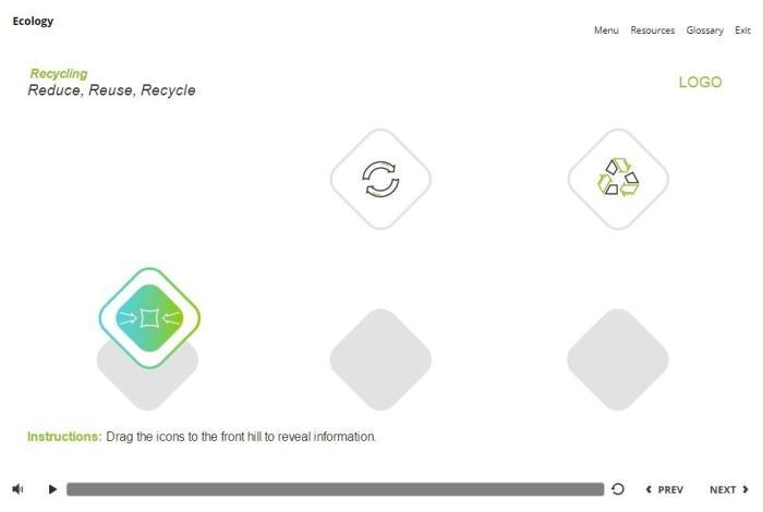 Ecology Course Starter Template — Articulate Storyline 3 / 360-55855
