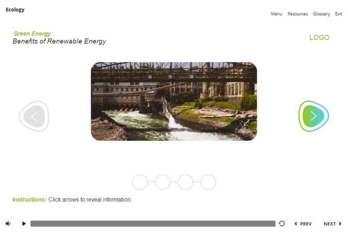 Ecology Course Starter Template — Articulate Storyline 3 / 360-55869