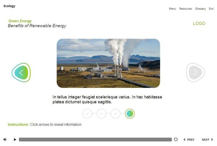 Ecology Course Starter Template — Articulate Storyline 3 / 360-55871