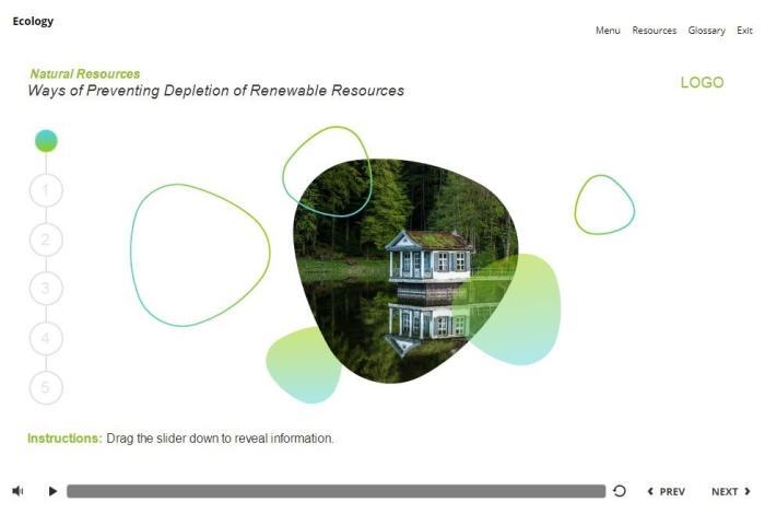 Ecology Course Starter Template — Articulate Storyline 3 / 360-55886