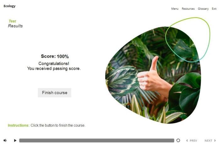 Ecology Course Starter Template — Articulate Storyline 3 / 360-55951
