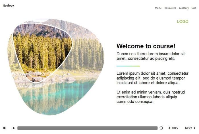 Ecology Course Starter Template — Articulate Storyline 3 / 360-55749