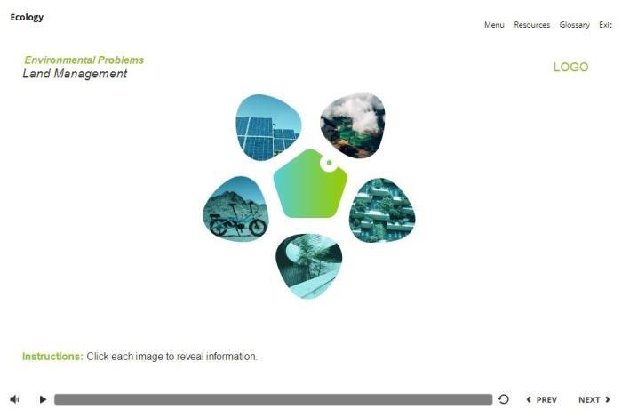 Ecology Course Starter Template — Articulate Storyline 3 / 360-55808