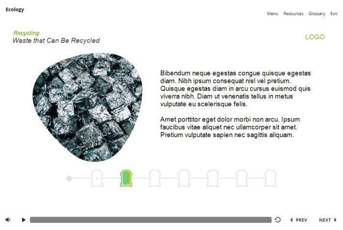 Ecology Course Starter Template — Articulate Storyline 3 / 360-55817
