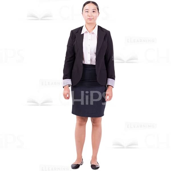 Office Employee Woman Focused At The Camera Image Cutout-0