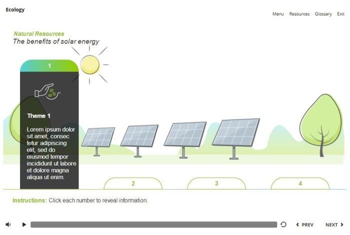 Solar Energy Tabs — Storyline 3 Template-56111