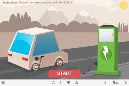 Charge The Car Quiz — Captivate Template-58238